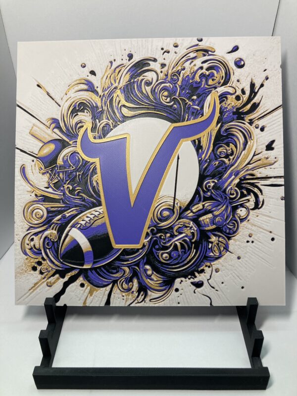 Minnesota Vikings Wall Art/Hueforge