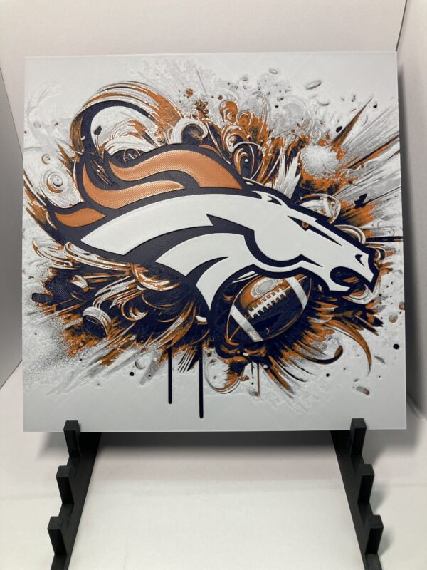 Denver Broncos Wall Art/Hueforge