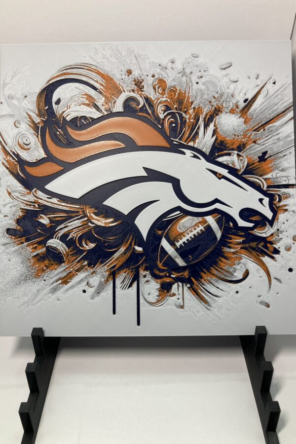 Denver Broncos Wall Art/Hueforge