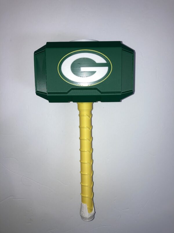 Green Bay Packers Thor Hammer - Image 2