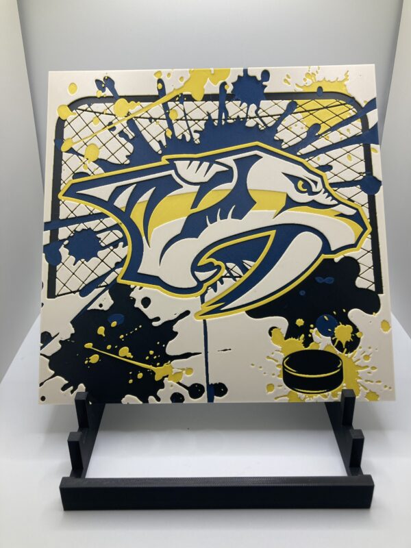 Nashville Predators Wall Art/Hueforge