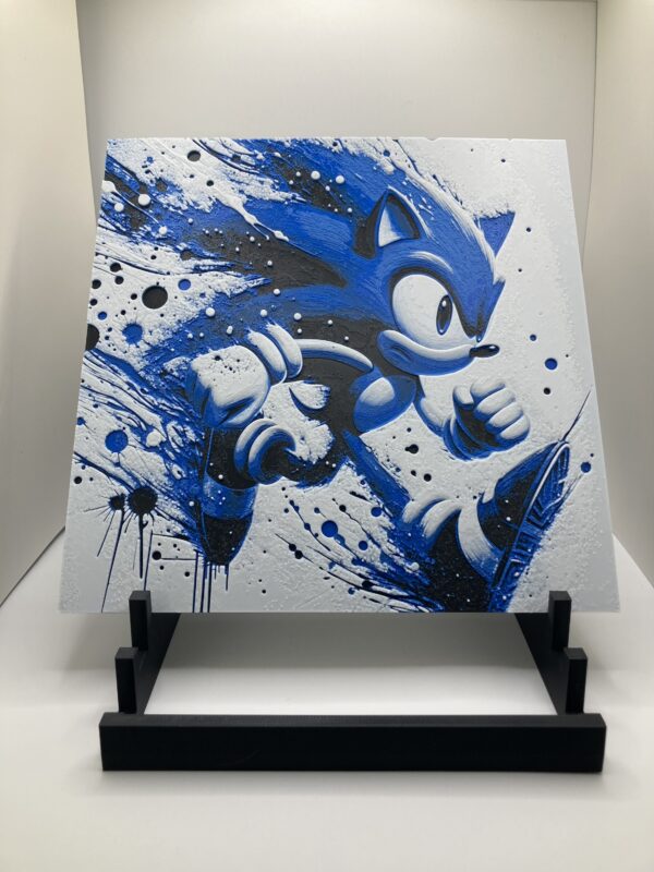 Sonic the Hedgehog Wall Art/Hueforge - Image 2