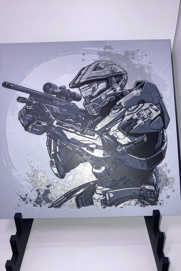 Master Chief Wall Art/Hueforge