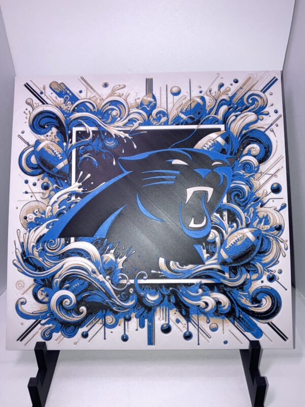 Carolina Panthers Wall Art/Hueforge