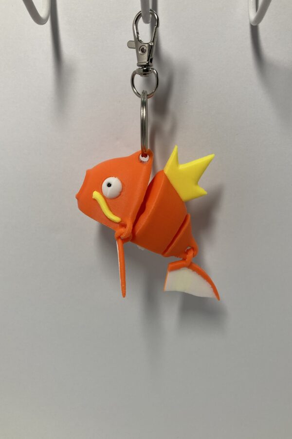 Articulating Magikarp Keychain Figure