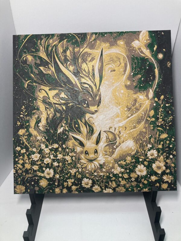Eevee/Leafeon Wall Art/Hueforge