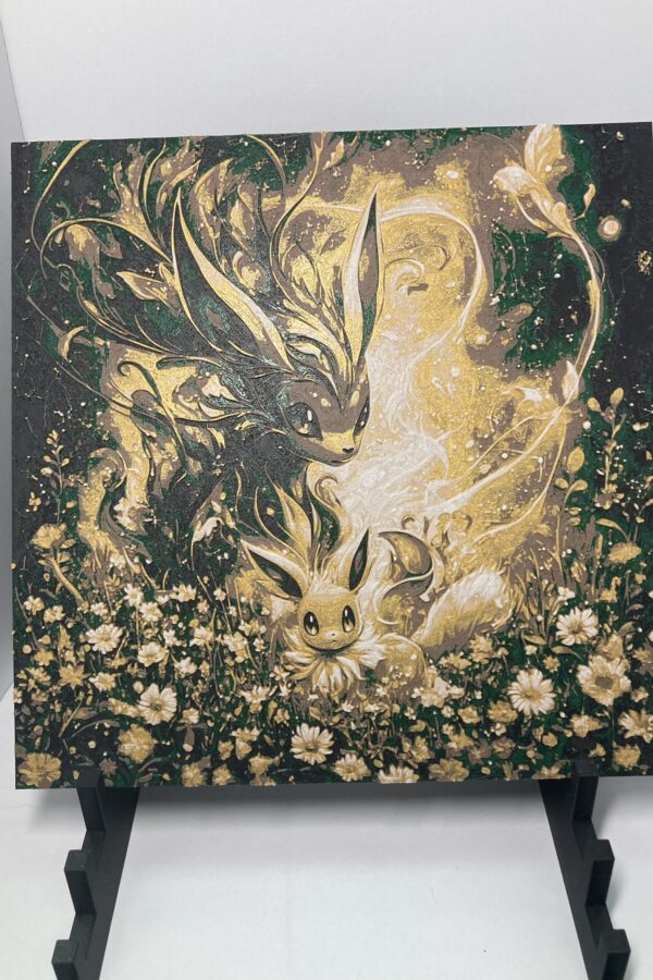 Eevee/Leafeon Wall Art/Hueforge