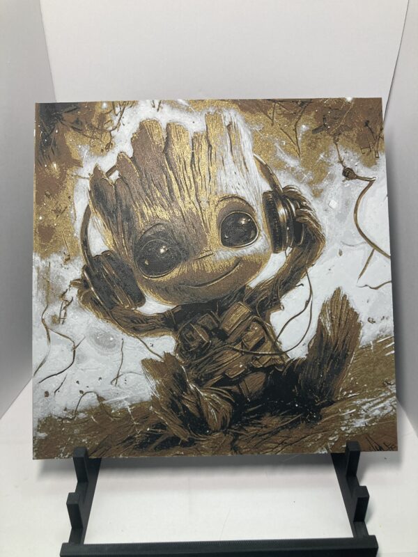 Baby Groot Jam Wall Art/Hueforge