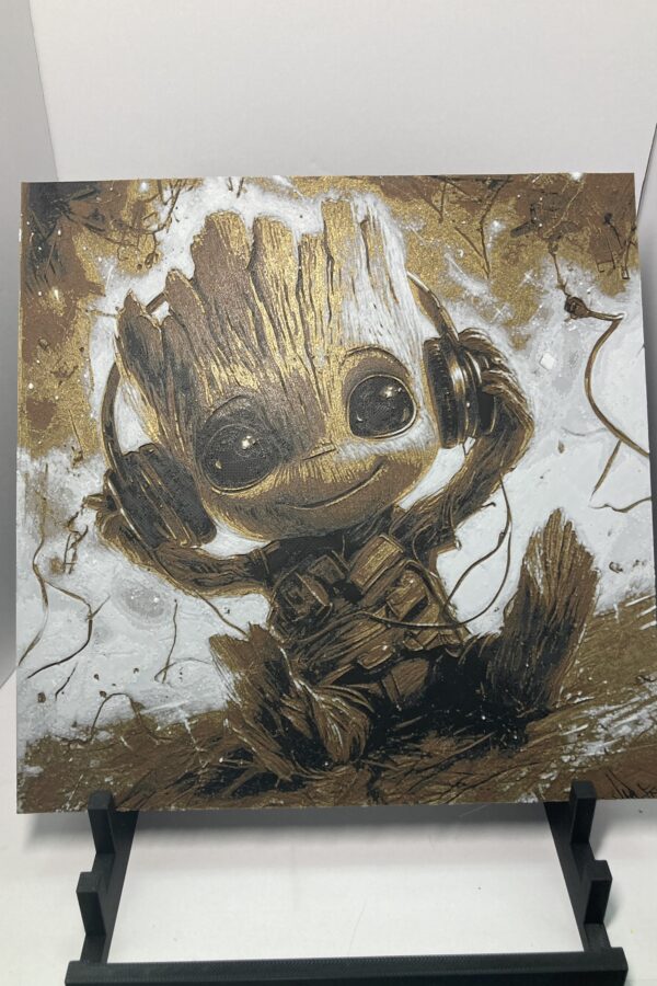 Baby Groot Jam Wall Art/Hueforge