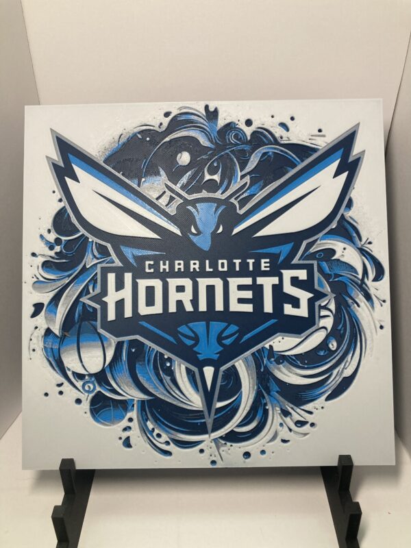 Charlotte Hornets Wall Art/Hueforge