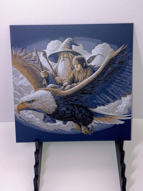 Lord of the Rings Flying Eagle Wall Art/Hueforge