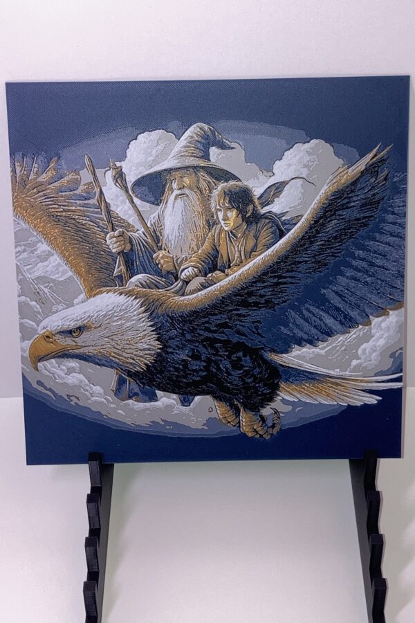 Lord of the Rings Flying Eagle Wall Art/Hueforge
