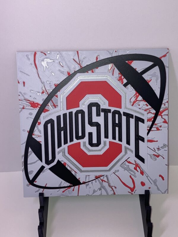 Ohio State Wall Art/Hueforge