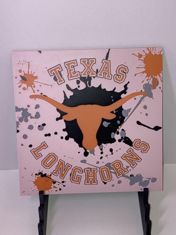 Texas Longhorns Wall Art/Hueforge