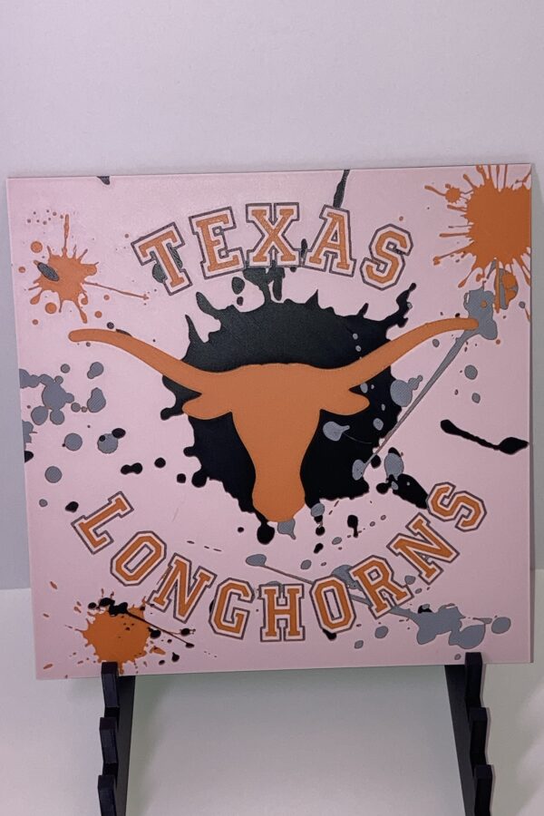Texas Longhorns Wall Art/Hueforge