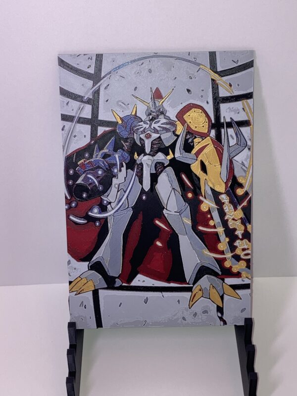 Omnimon Digimon Wall Art/Hueforge
