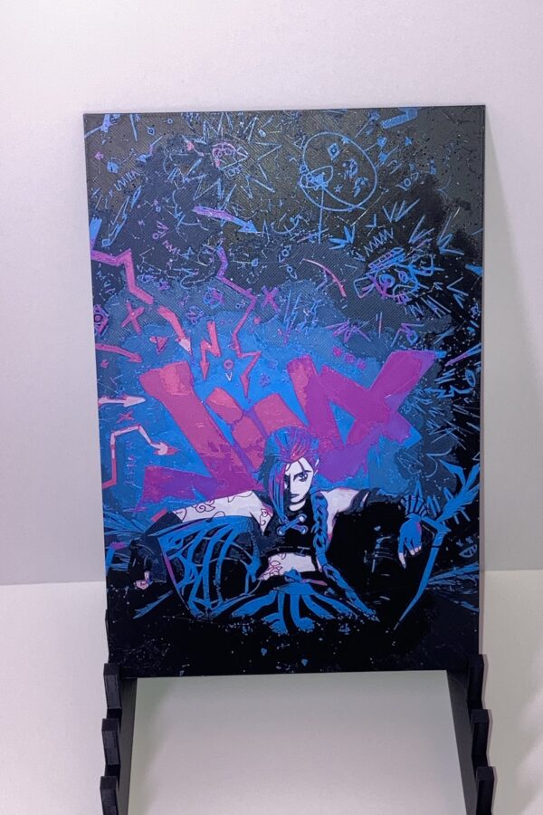 Jinx Arcane Wall Art/Hueforge