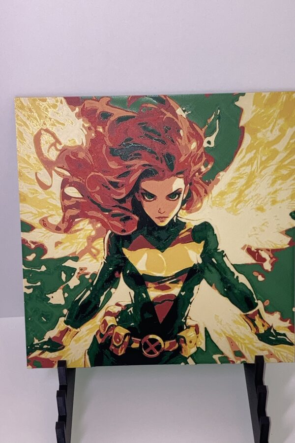 Jean Grey the Phoenix Wall Art/Hueforge