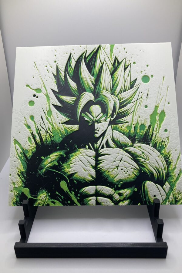 Broly DBZ Wall Art/Hueforge