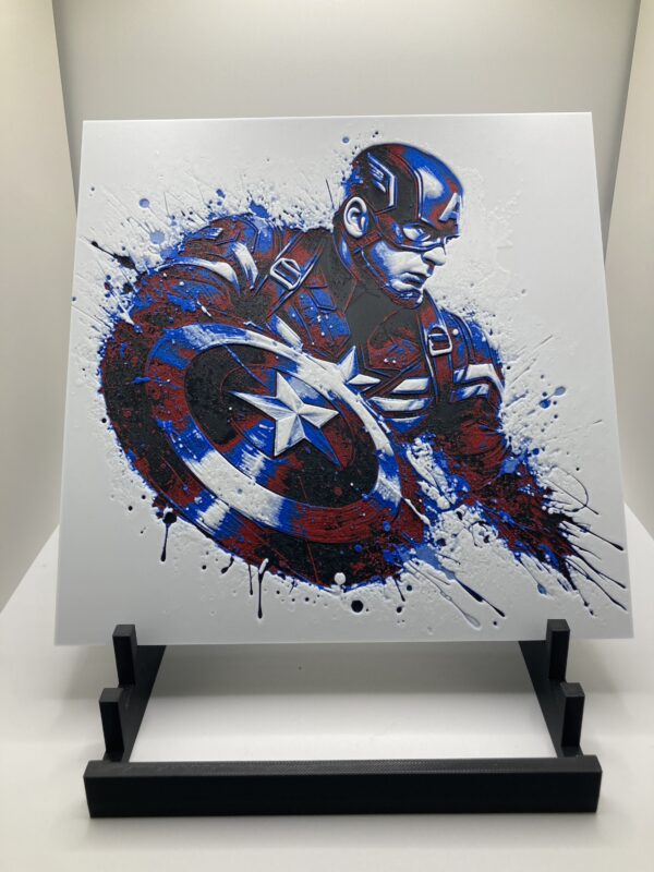Captain America Wall Art/Hueforge