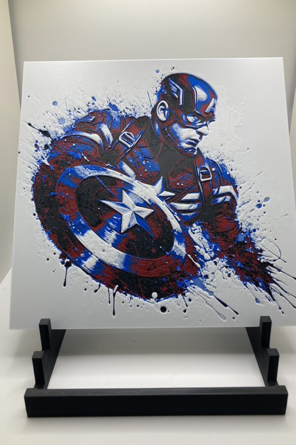 Captain America Wall Art/Hueforge