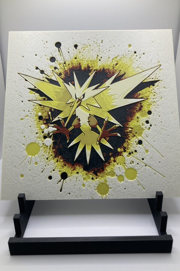 Zapdos Wall Art/Hueforge