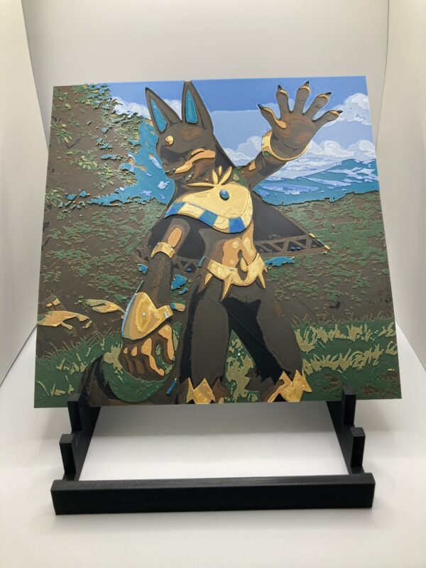 Anubis Palworld Wall Art/Hueforge