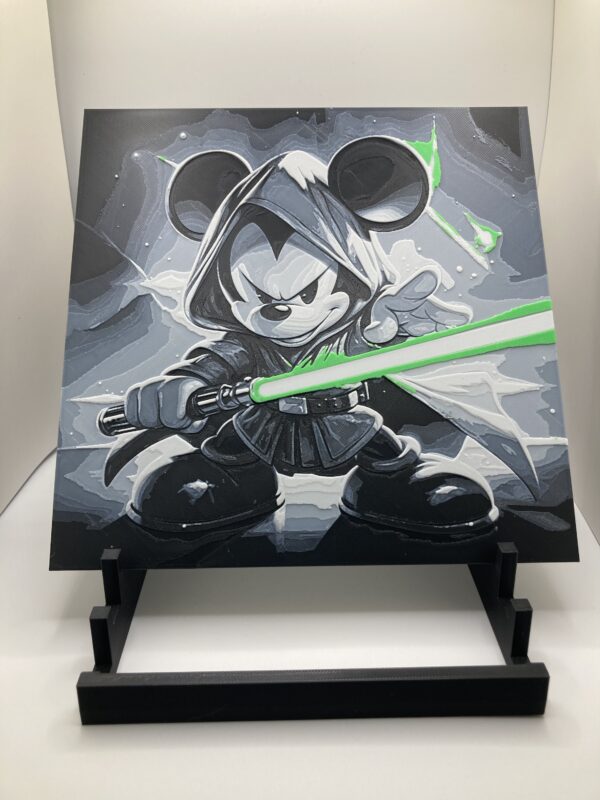 Jedi Mickey Wall Art/Hueforge