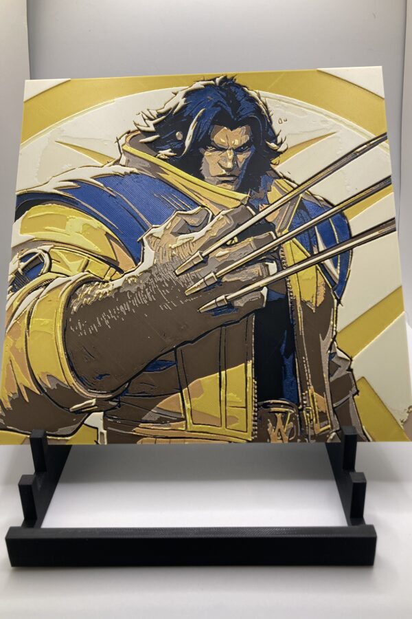 Wolverine Marvel Rivals Wall Art/Hueforge