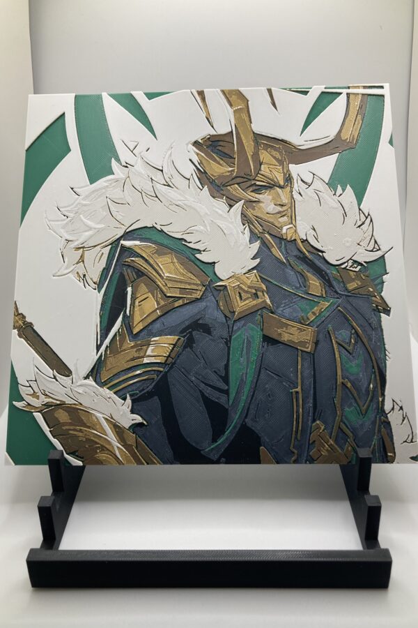 Loki Marvel Rivals Wall Art/Hueforge