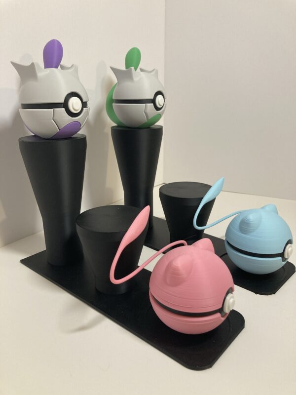 Mew/Mewtwo/SHINY Mew/Mewtwo Themed Pokeball - Image 3