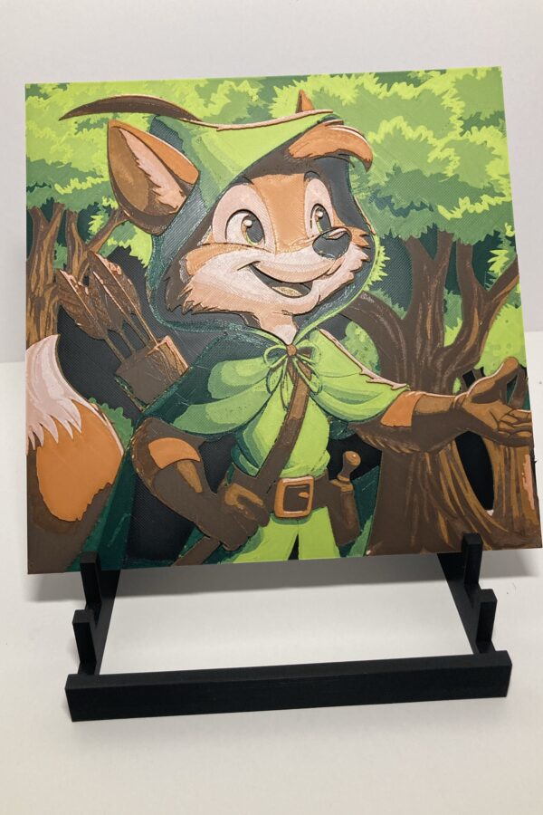 Robin Hood Wall Art/Hueforge