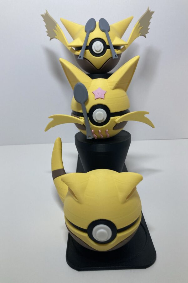 Abra/Kadabra/Alakazam Themed Pokeball