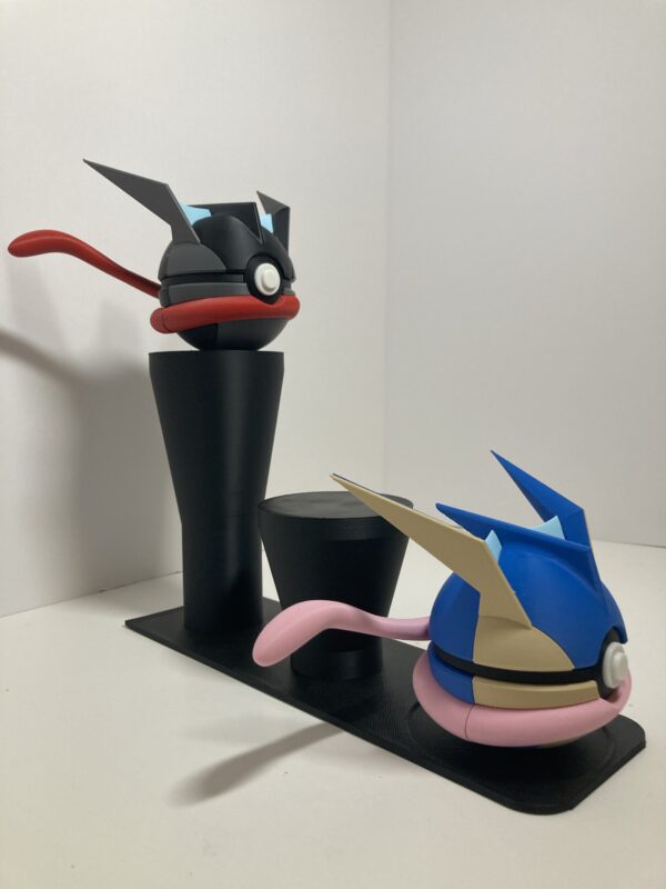 Greninja and SHINY Themed Monster Ball - Image 3