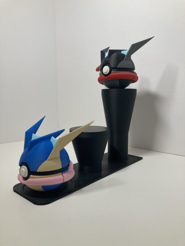 Greninja and SHINY Themed Monster Ball - Image 2