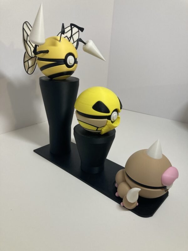 Weedle/Kakuna/Beedrill Themed Monster Ball - Image 3