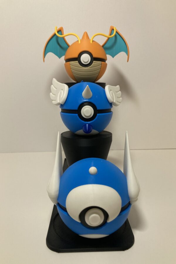Dratini/Dragonair/Dragonite Themed Pokeball