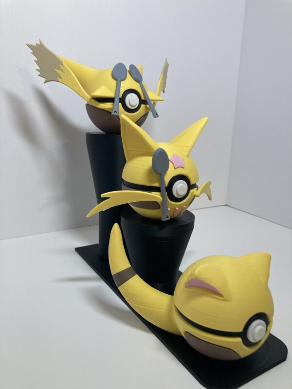 Abra/Kadabra/Alakazam Themed Pokeball - Image 3