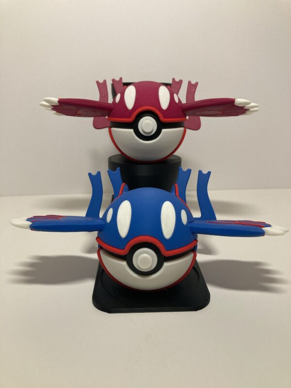 Kyogre and SHINY Themed Monster Ball