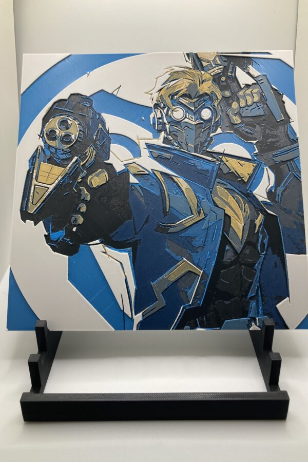 Starlord Marvel Rivals Wall Art/Hueforge