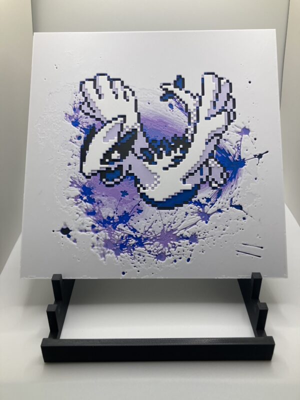 Pixel Lugia Wall Art/Hueforge