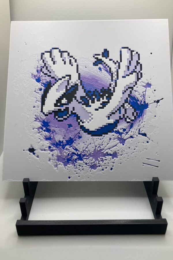 Pixel Lugia Wall Art/Hueforge