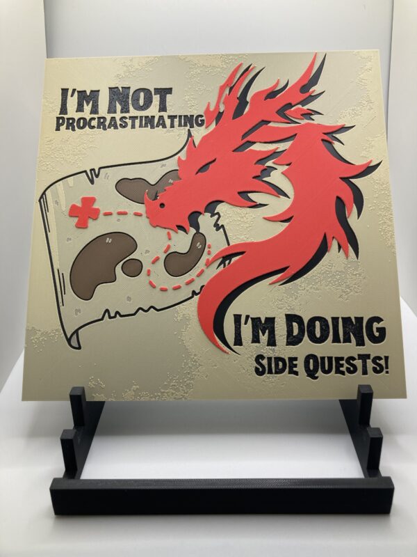Sidequests Wall Art/Hueforge