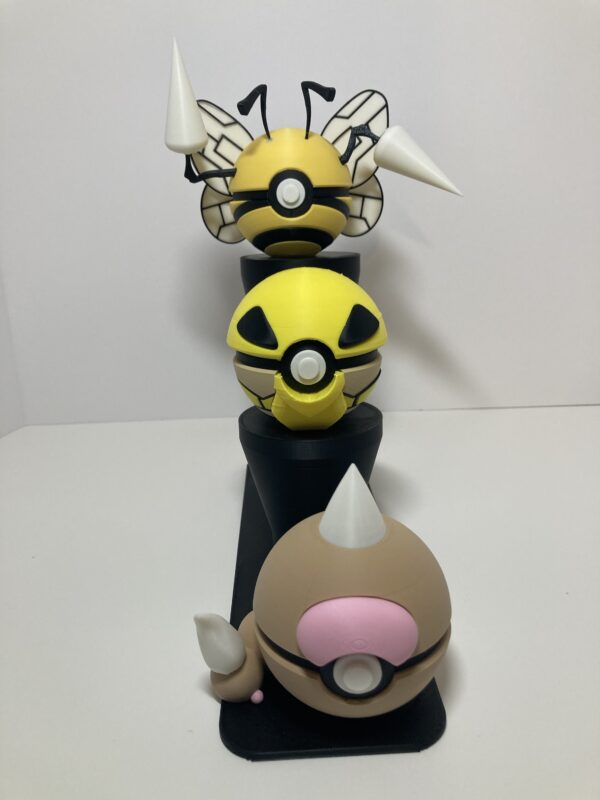 Weedle/Kakuna/Beedrill Themed Monster Ball