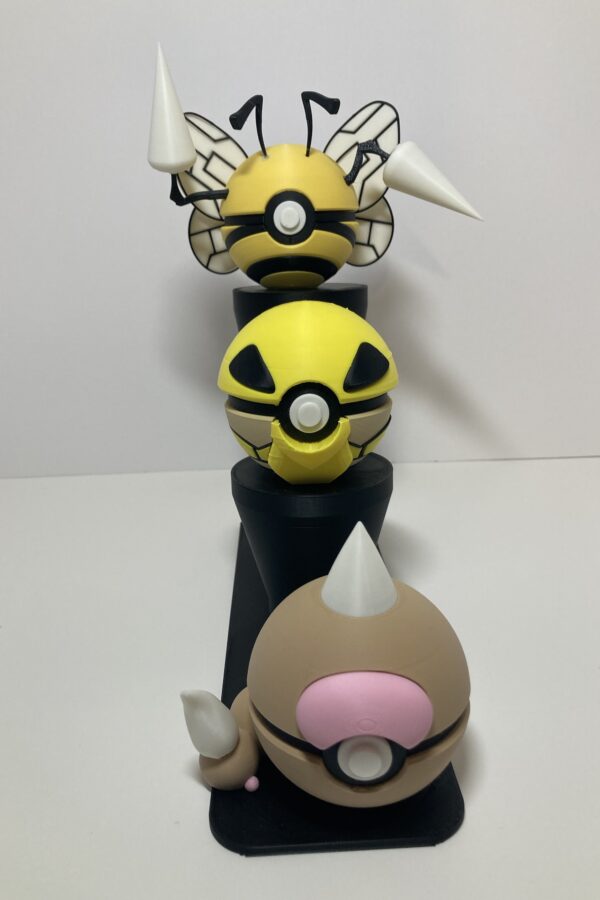 Weedle/Kakuna/Beedrill Themed Pokeballs
