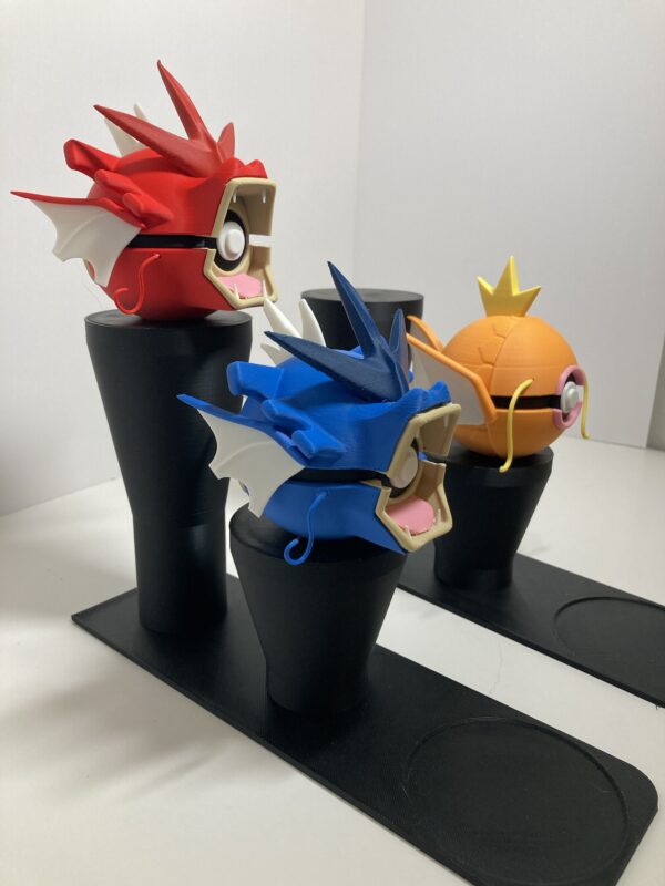 Magikarp/Gyarados/SHINY Gyarados Themed Pokeball - Image 3