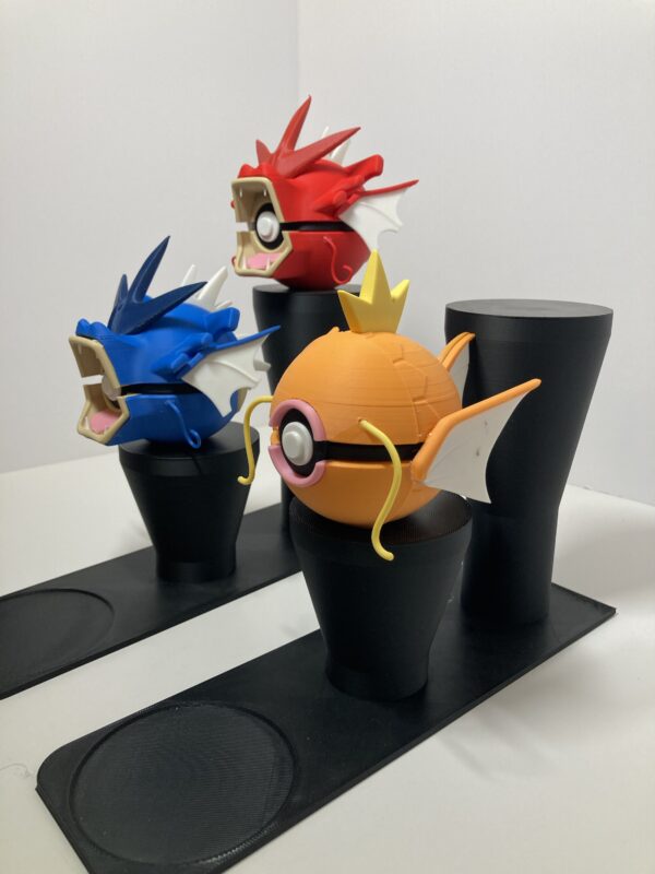 Magikarp/Gyarados/SHINY Gyarados Themed Pokeball - Image 2