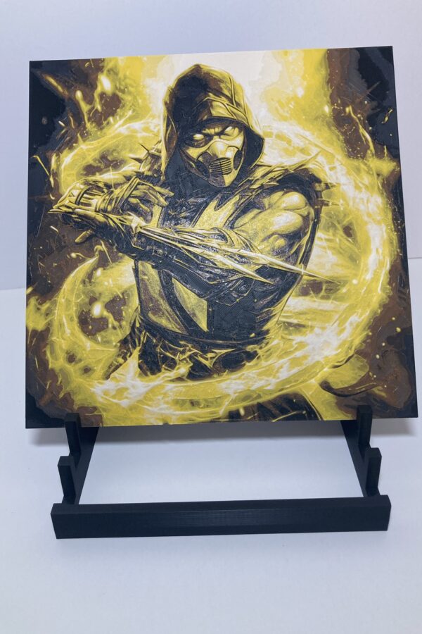 Scorpion Mortal Kombat Wall Art/Hueforge