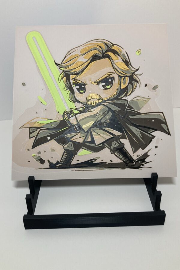 Chibi Obi-Wan Kenobi Wall Art/Hueforge