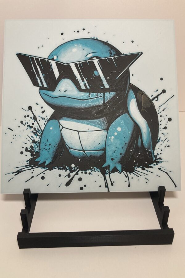 Sunglass Squirtle Wall Art/Hueforge